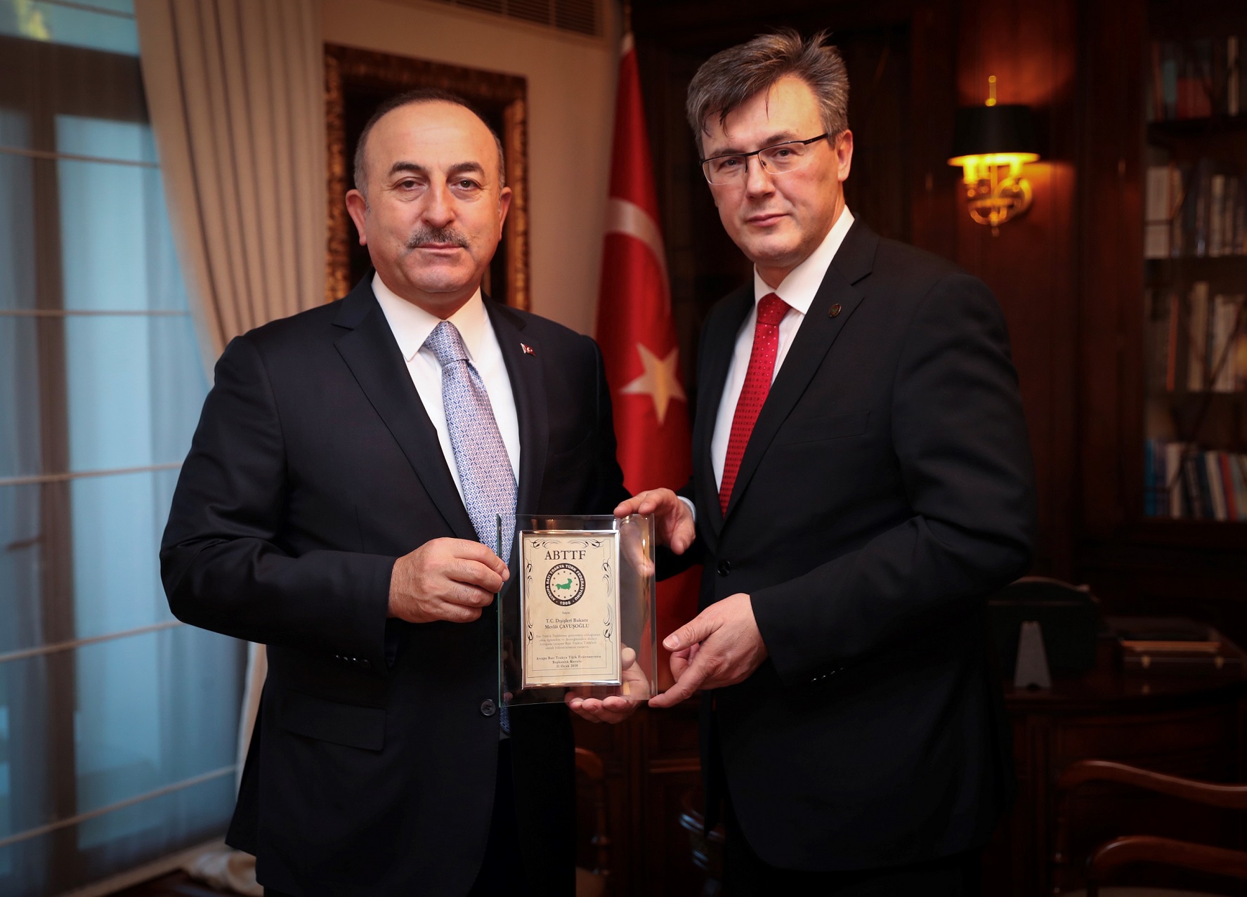 ABTTF Başkanı Ankara’da yüksek düzey görüşmeler gerçekleştirdi