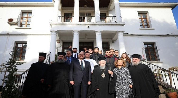 Minister of Foreign Affairs Nikos Dendias visited Gökçeada on Easter