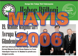 MAYIS 2006