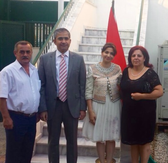 ABTTF Gümülcine’de bayramlaşma törenlerine katıldı