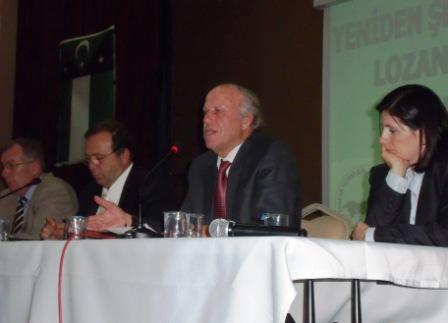 BTTÖB Başkanı Sami Ali Toraman “Yeniden Şekillenen Dünyada Lozan ve Batı Trakya” paneline katıldı
