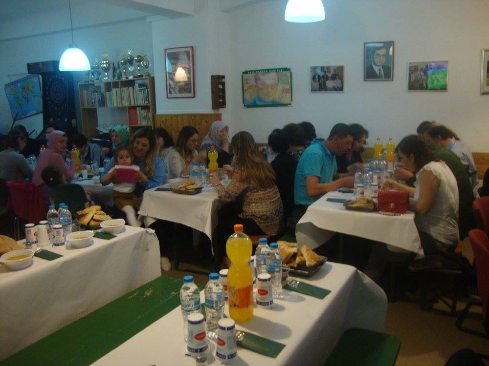 Fürth/Nürnberg derneğimizden iftar yemeği