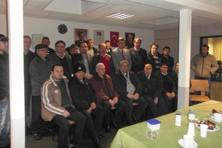DEB-Partei besuchte zwei Vereine der West-Thrakien Türken in Gütersloh