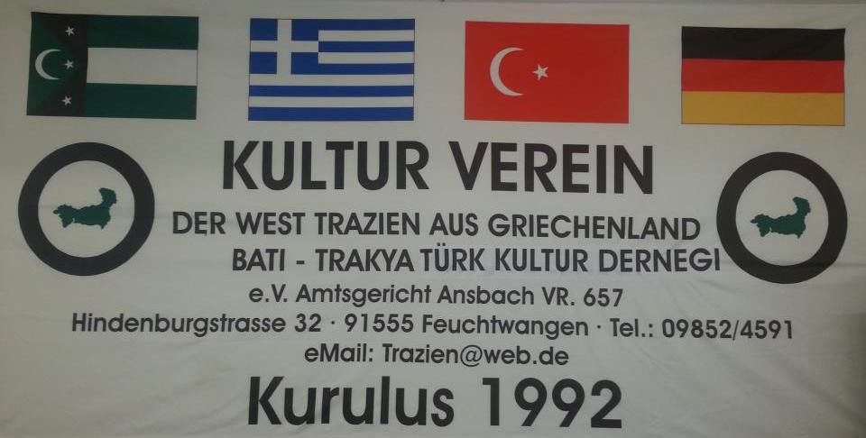 Feuchtwangen Batı Trakya Türk Kültür Derneği 20. kuruluş yıldönümünü kutluyor