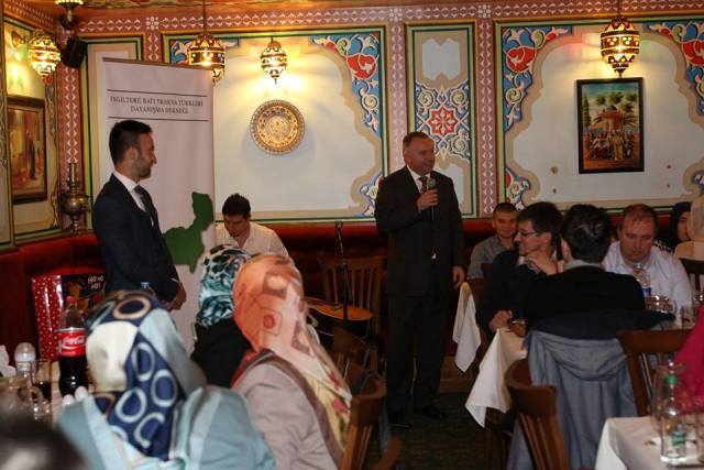 İngiltere’de yaşayan Batı Trakya Türkleri geleneksel Kurban Bayramı etkinliğinde bir araya geldiler