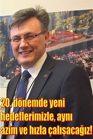 20. dönemde yeni hedeflerimizle, aynı azim ve hızla çalışacağız!