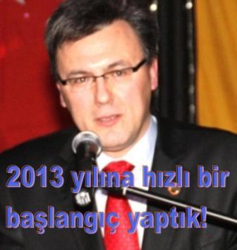 2013 yılına hızlı bir başlangıç yaptık!