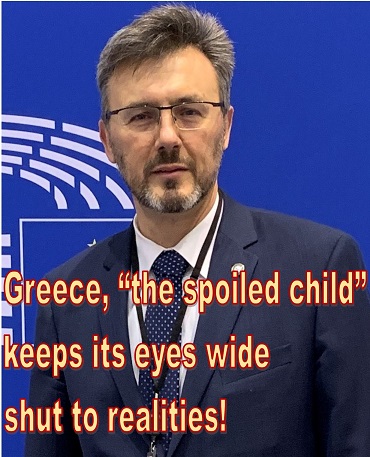 Greece, “the spoiled child” keeps its eyes wide shut to realities!