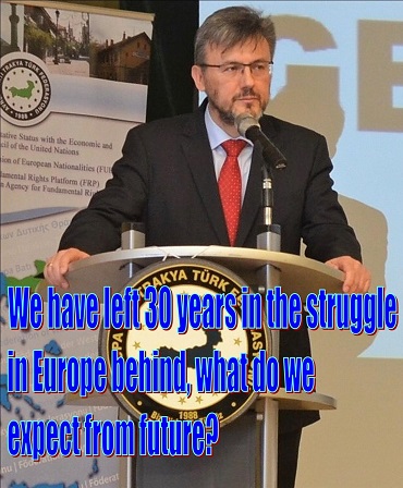 We have left 30 years in the struggle in Europe behind, what do we expect from future?