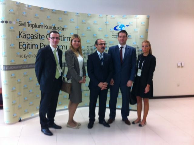 ABTTF T.C. Başbakanlık Yurtdışı Türkler ve Akraba Topluluklar Başkanlığı’nın STK Kapasite Geliştirme Eğitim Programı’na katıldı
