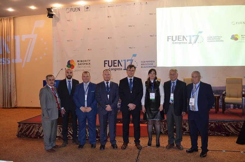 West-Thrakien Türken nahmen am FUEN Kongress 2017 teil