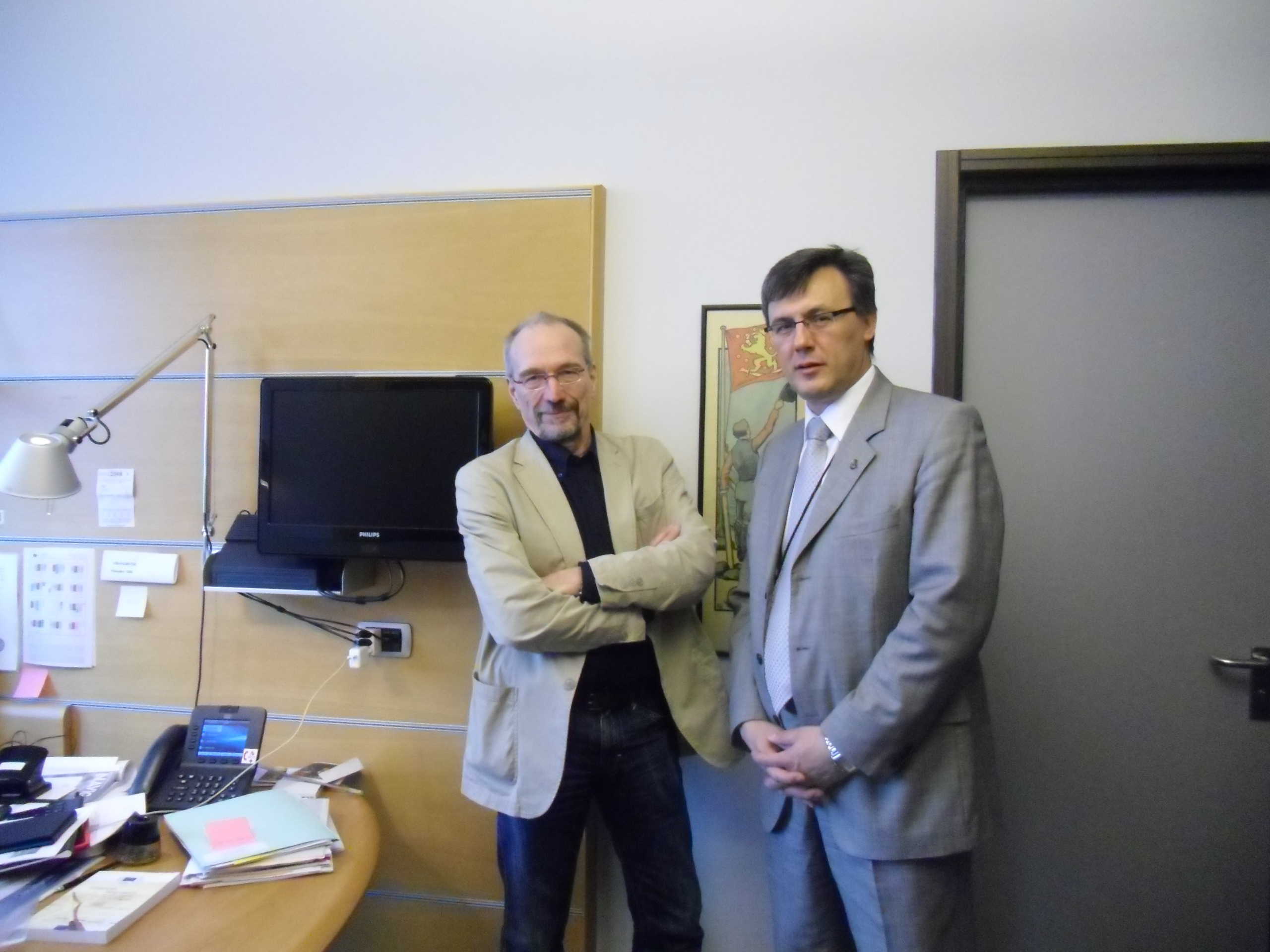 ABTTF President Halit Habipoğlu was on mission to Brussels