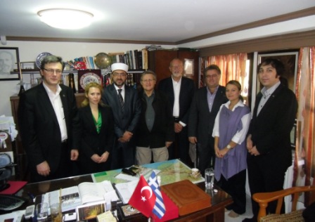 A delegation from Europe visits Western Thrace in Greece to investigate the problems of the Turkish minority