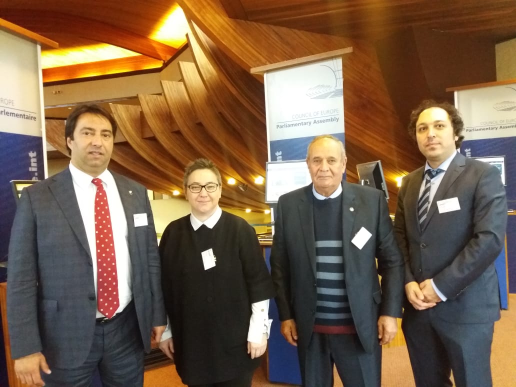 WORKING VISIT TO COUNCIL OF EUROPE BY WESTERN THRACE TURKISH MINORITY ORGANIZATIONS
