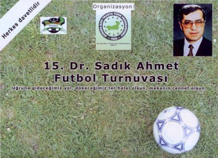 15. Dr. Sadık Ahmet Futbol Turnuvası’nda geri sayım başladı