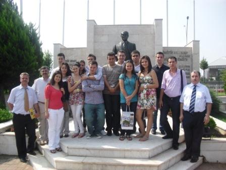 Gençler “Üç Ülke Tek Kimlik Kocaeli’de Buluşuyor” projesinde bir araya geldi