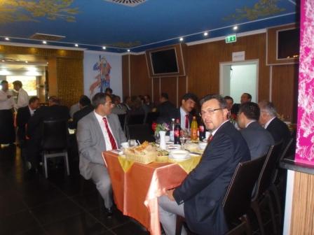 ABTTF T.C. Köln Başkonsolosluğu tarafından verilen iftar yemeğine katıldı