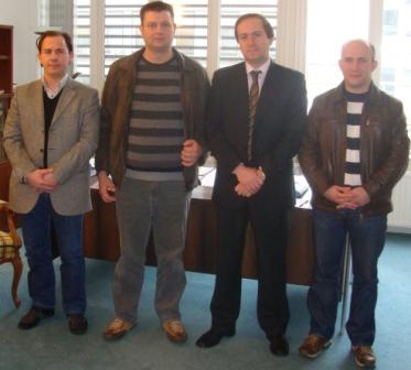 Hollanda BTTKDD Yunanistan Lahey Büyükelçiliği’ni ziyaret etti