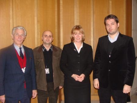 İngiltere Batı Trakya Türkleri Dayanışma Derneği Milletvekili Joan Ryan ile görüştü