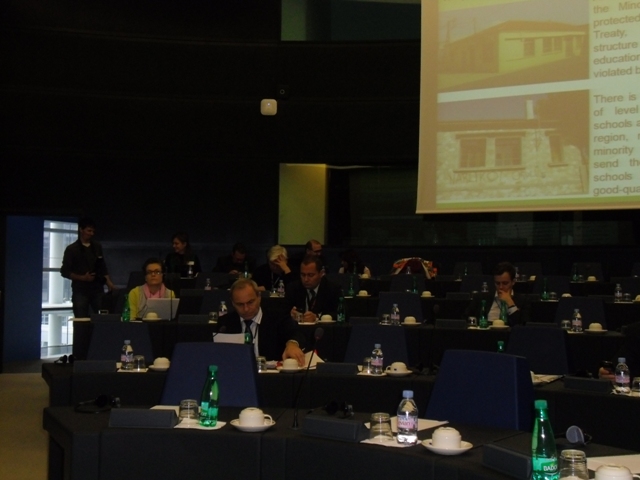 Τα προβλήματα της Τουρκικής Μειονότητας της Δυτικής Θράκης συζητήθηκαν στην Ομάδα Inter των Παραδοσιακών Μειονοτήτων του Ευρωπαϊκού Κοινοβουλίου