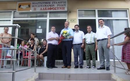 İskeçe Milletvekili Çetin Mandacı Rodos adasını ziyaret etti