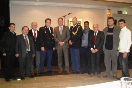 Lahey Polisi’nden yeni yıl resepsiyonu