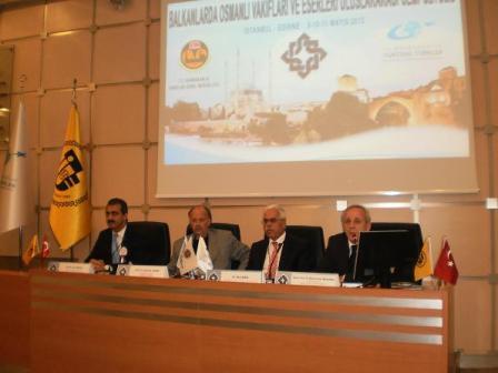 YUNTÜRK Balkanlar’da Osmanlı Vakıfları ve Eserleri Uluslararası Sempozyumu”na katıldı.