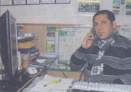 Feuchtwangen Batı Trakya Türk Kültür Derneği Başkanı İbrahim Ahmet Fränkische Landeszeitung’a haber oldu