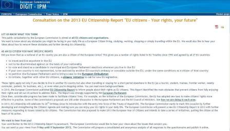 AB Komisyonu vatandaşlarının görüşüne başvuruyor