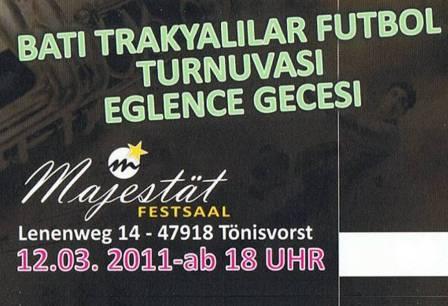 2. ABTTF Kuzey Avrupa Kapalı Salon Futbol Turnuvası Mart ayında, Viersen’de!