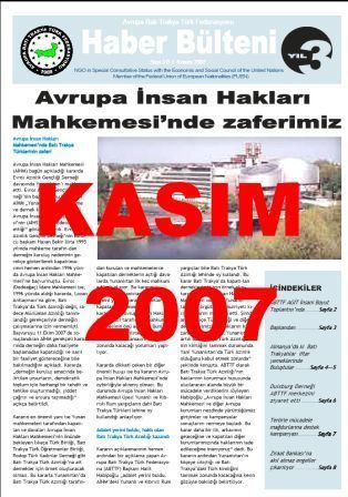 KASIM 2007