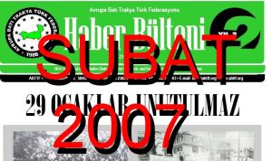 ŞUBAT 2007