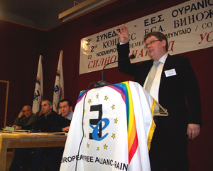 Rainbow holds its congress – FUEN is present, and so is the police
