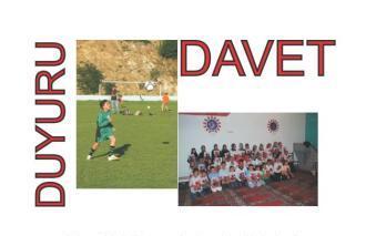 Futbol turnuvası ve şiir yarışması