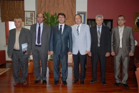 İskeçe Milletvekili Çetin Mandacı Bursa Osmangazi Belediye Başkanı Mustafa Dündar ile görüştü