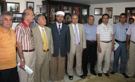 Edirne Heyeti İskeçe Müftüsü Ahmet Mete’yi ziyaret etti