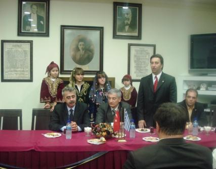 Türkiye’nin Gümülcine Başkonsolosu Ahmet Rıza Demirer, İTB'ne veda ziyaretinde bulundu