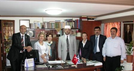 İskeçe Müftülüğü Anavatan Türkiye’den gelen dört heyeti ağırladı