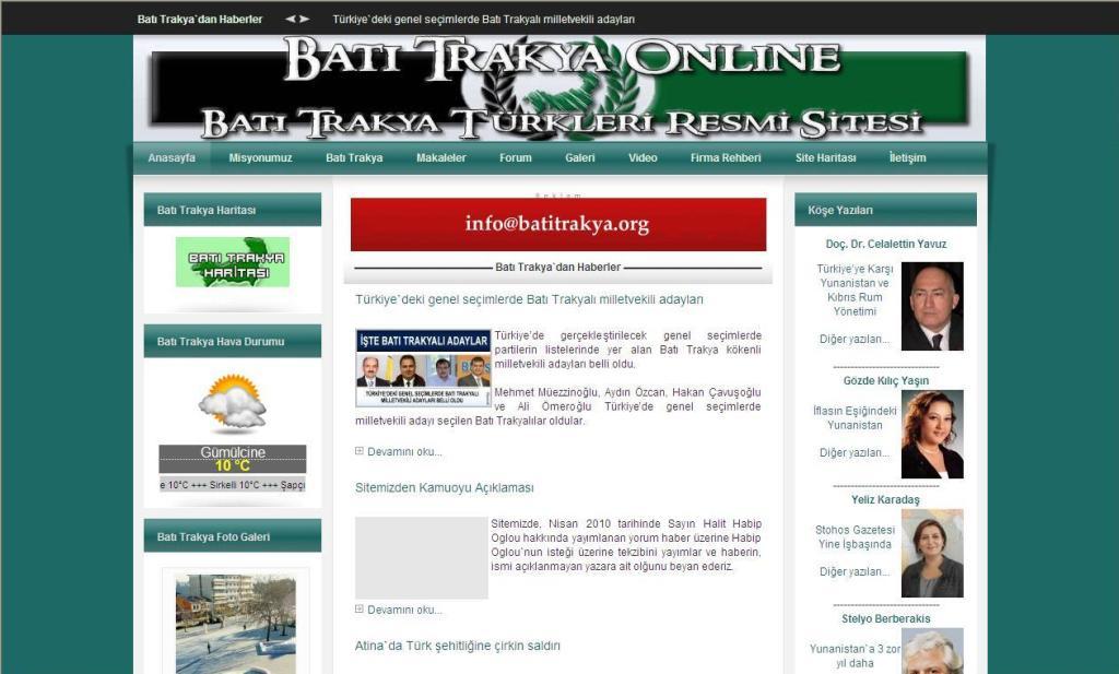 Batı Trakya Online “Halit Habipoğlu’nun kimliğini inkârı” yazısı ile ilgili tekzip yayınladı