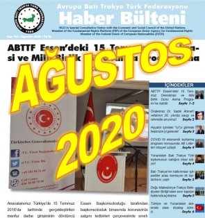 AĞUSTOS 2020