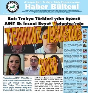 TEMMUZ-AĞUSTOS 2021