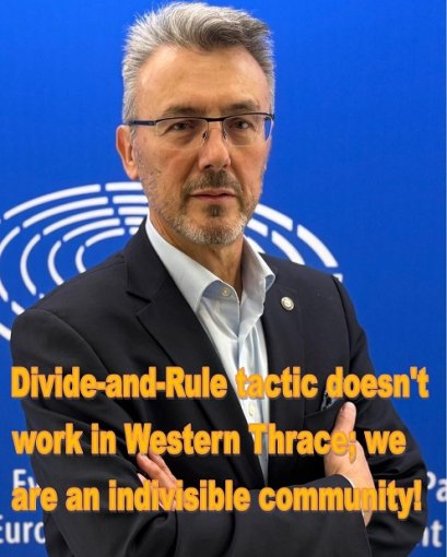 Divide-and-Rule tactic doesn't work in Western Thrace; we are an indivisible community!