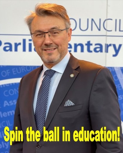 Spin the ball in education!