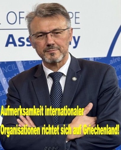 Aufmerksamkeit internationaler Organisationen richtet sich auf Griechenland!