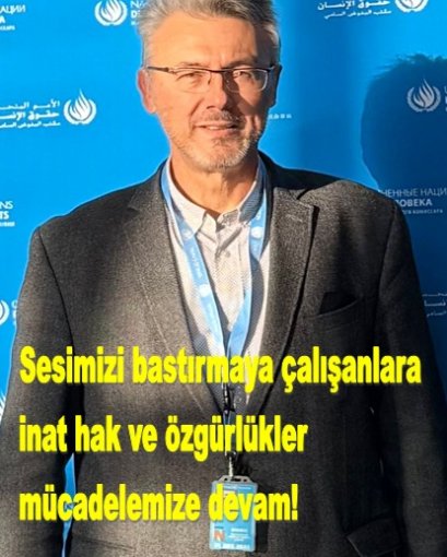 Sesimizi bastırmaya çalışanlara inat hak ve özgürlükler mücadelemize devam!