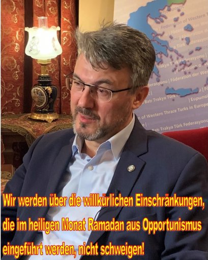 Wir werden über die willkürlichen Einschränkungen, die im heiligen Monat Ramadan aus Opportunismus eingeführt werden, nicht schweigen!