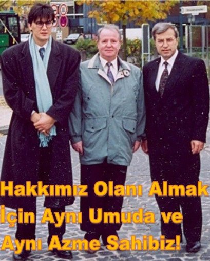 Hakkımız Olanı Almak İçin Aynı Umuda ve Aynı Azme Sahibiz!