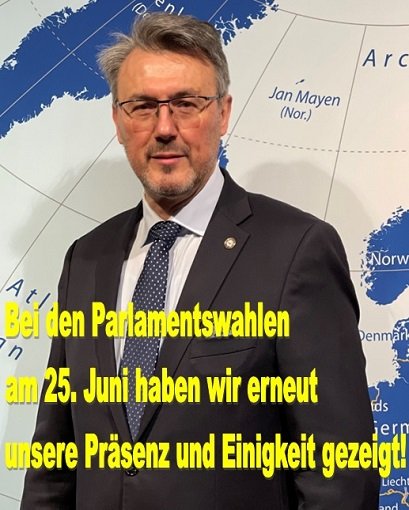 Bei den Parlamentswahlen am 25. Juni haben wir erneut unsere Präsenz und Einigkeit gezeigt!