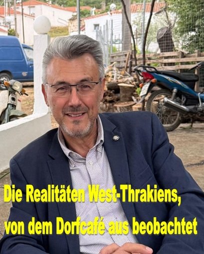 Die Realitäten West-Thrakiens, von dem Dorfcafé aus beobachtet 