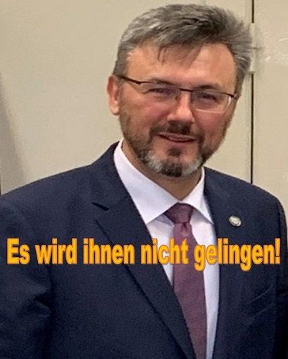 Es wird ihnen nicht gelingen!